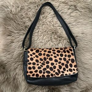 Clare V convertible pony hair bag